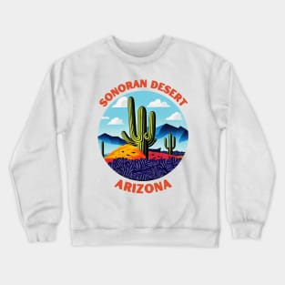 Sonoran Desert Arizona Crewneck Sweatshirt